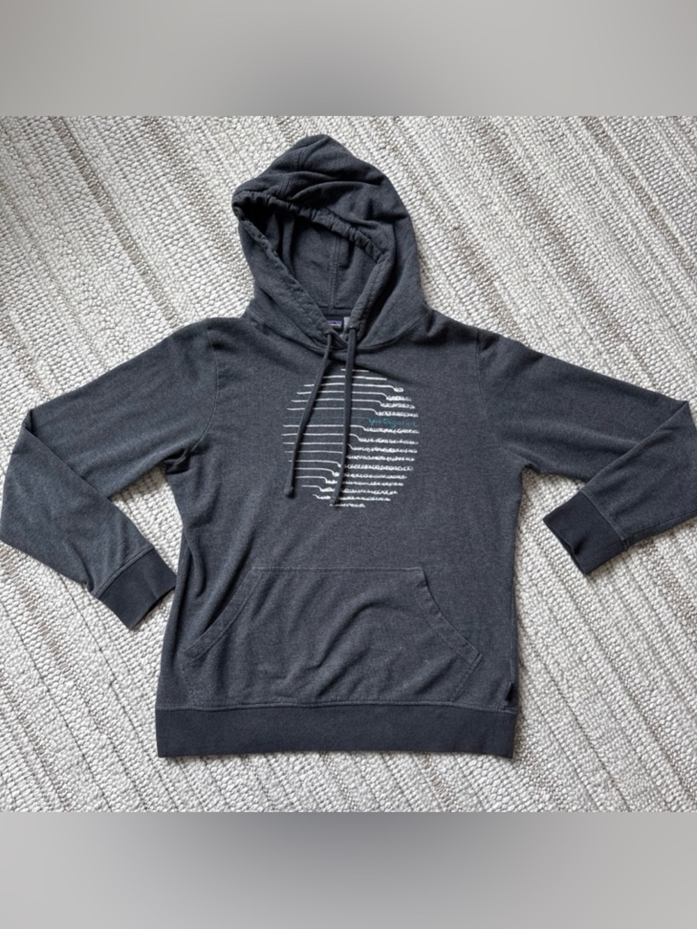 Patagonia Womens S Organic Cotton Pullover Hoodie grey stretch jacket pullover